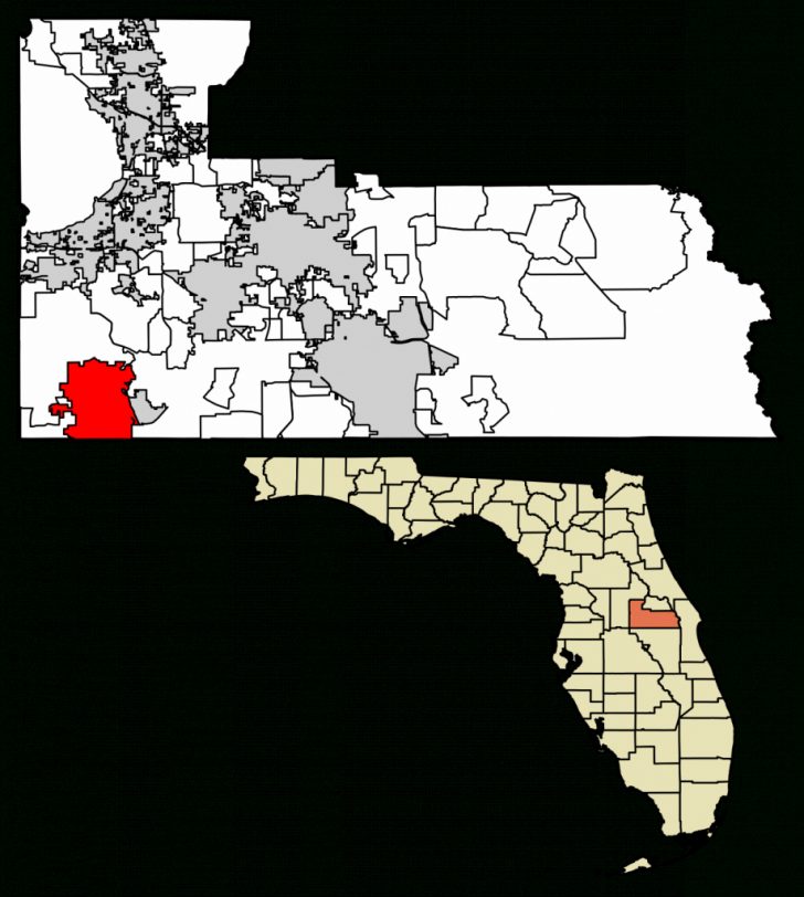Florida Orange Groves Map