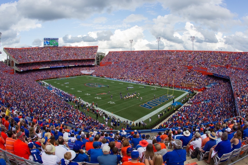 Ben Hill Griffin Stadium - Facilities - Florida Gators - University Of Florida Football Stadium Map