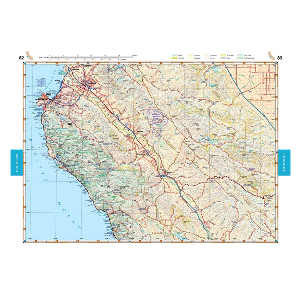 Benchmark Maps® Be0Bencaat - California Road &amp;amp; Recreation Atlas - Benchmark Maps California