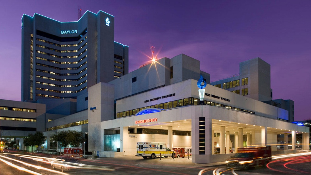 Best Hospitals In Texas: U.s. News &amp;amp; World Report - Nbc 5 Dallas - Baylor Hospital Dallas Texas Map