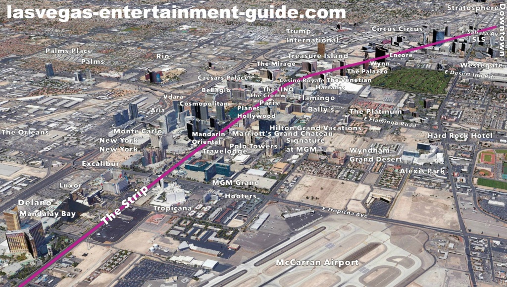 Best Las Vegas Strip Maps - Printable Map Of Las Vegas Strip With Hotel Names