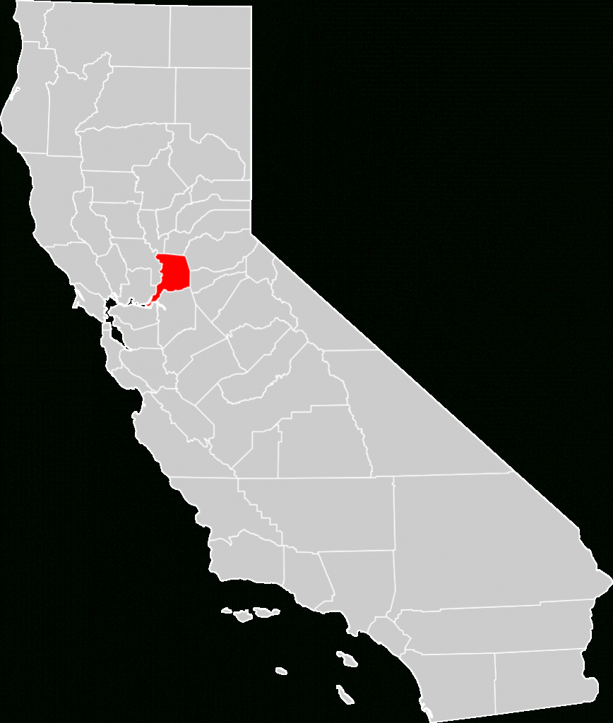 Bestand:california County Map (Sacramento County Highlighted).svg - Map Of Sacramento County California