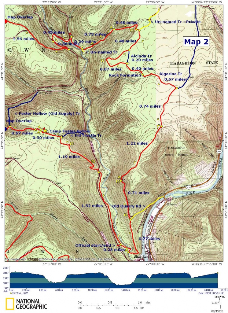 Black Forest Trail - Printable Hiking Maps