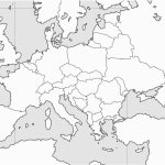 Blank Europe Map Printable | Sitedesignco   Printable Blank Map Of Europe