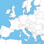 Blank Europe Political Map | Sksinternational   Blank Political Map Of Europe Printable
