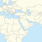 Blank Map Middle East With Other Areas | Maps | Middle East Map   Printable Map Of Middle East
