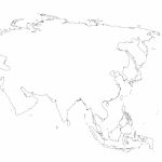 Blank Map Of Asia Countries Maps Update Printable With At Asian   Blank Map Of Asia Printable