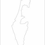 Blank Map Of Israel | Israel Outline Map   Blank Map Israel Printable