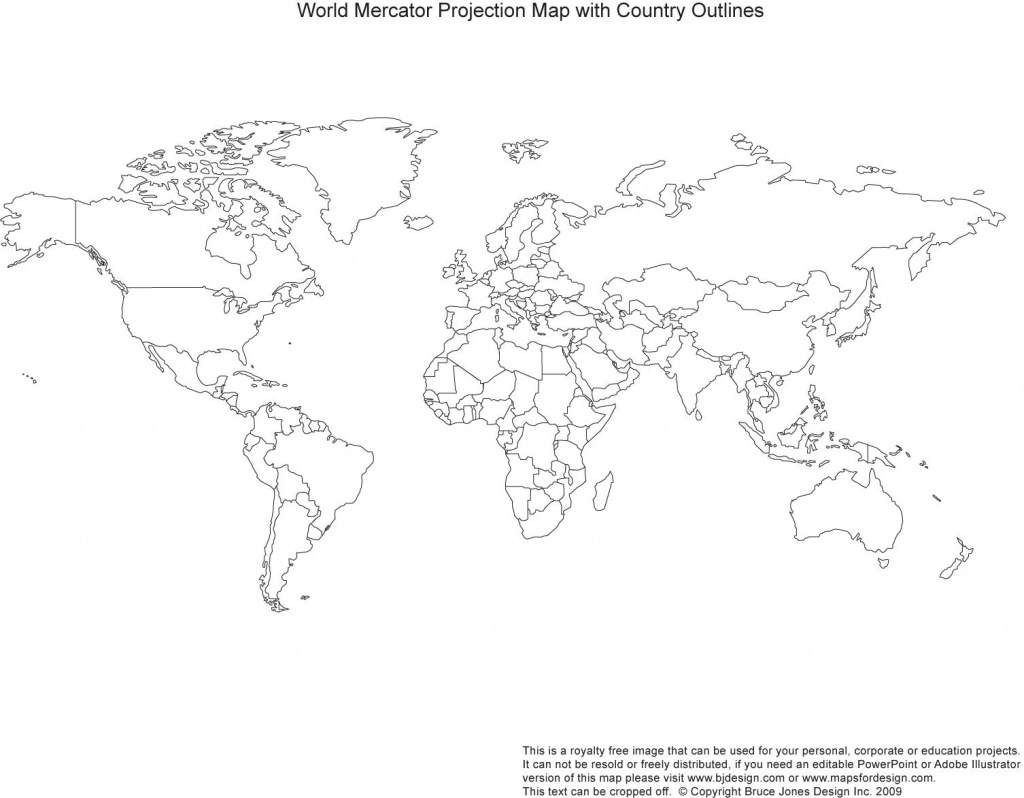 Blank Map Of The World Pdf Printable Blank World Outline Maps - Free Printable Blank World Map