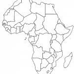 Blank Outline Map Of Africa | Africa Map Assignment | Party Planning   Printable Political Map Of Africa