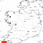 Blank Simple Map Of Ireland   Printable Blank Map Of Ireland