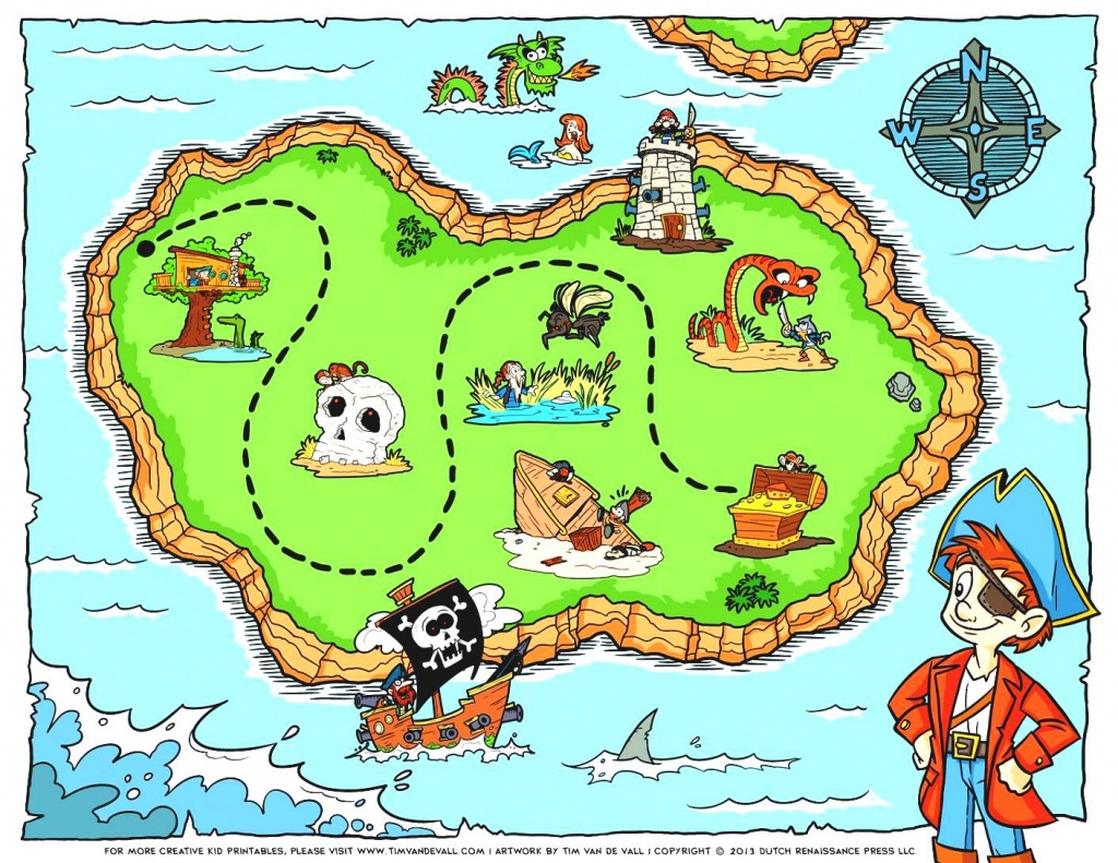 Blank Treasure Map Clip Art World With Latitude And Longitude - Printable Kids Pirate Treasure Map