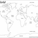 Blank World Map Best Photos Of Printable Maps Political With   Printable Map Of World Blank