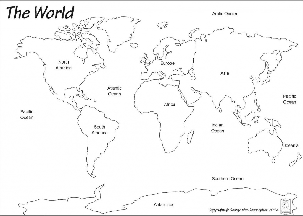 Blank World Map Best Photos Of Printable Maps Political With - Printable Map Of World Blank