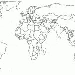 Blank World Map With Countries Outlined   Eymir.mouldings.co   Printable World Map With Countries Black And White