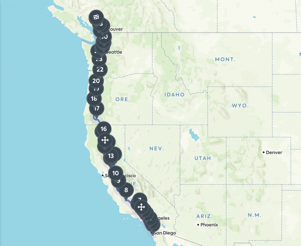 Border To Border: Essential Road Trip Stops Along I-5 | Roadtrippers - California Roadside Attractions Map