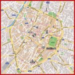Brussels Map Print   Tourist Map Of Brussels Printable (Belgium)   Tourist Map Of Brussels Printable