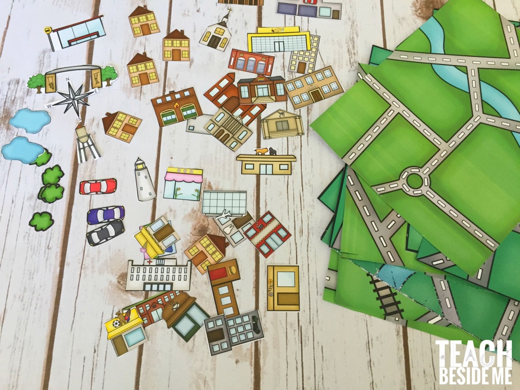 Build A City Map | Geography | Printable Maps, Map Activities, Map - Community Map For Kids Printable