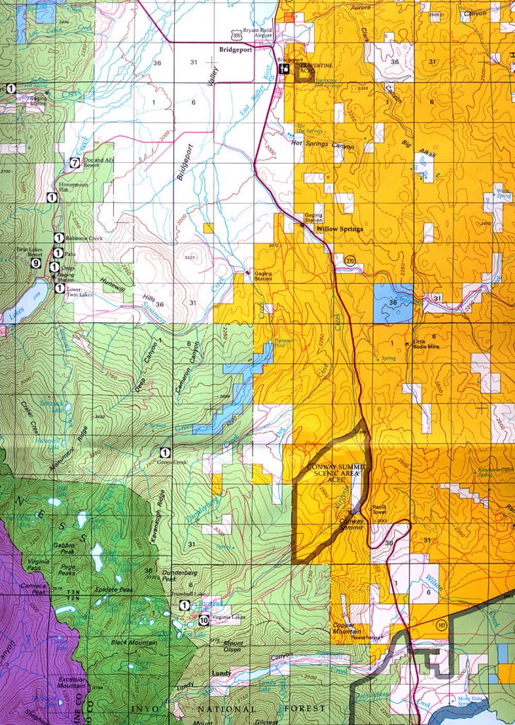 Buy And Find California Maps: Bureau Of Land Management: Northern - Blm Maps Southern California