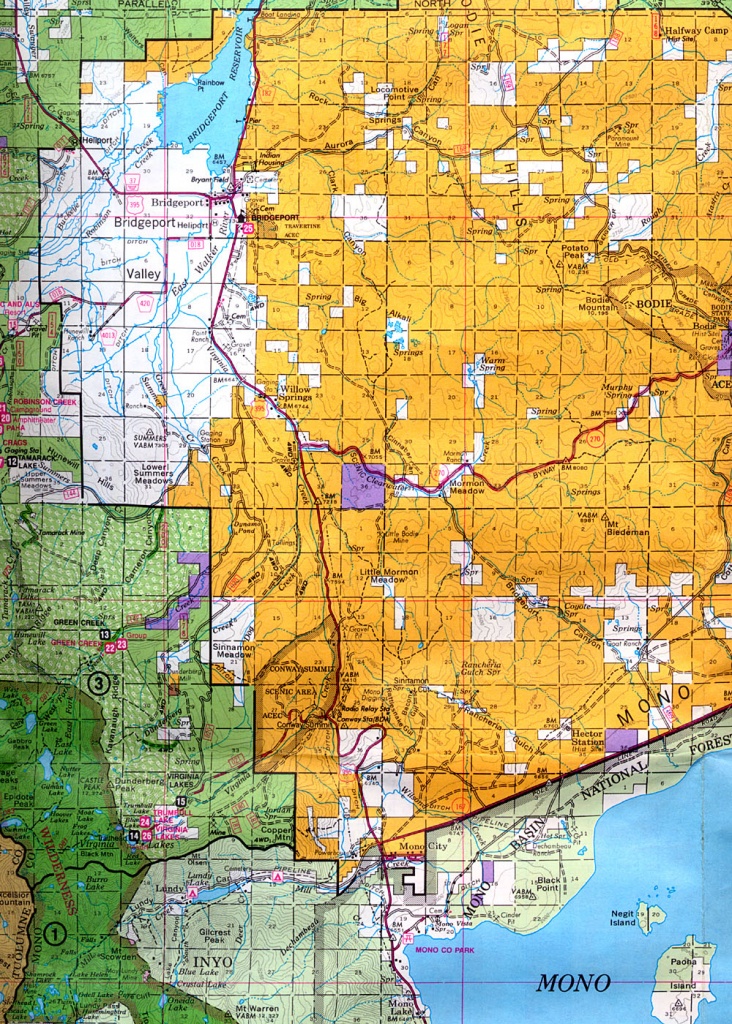 Buy And Find California Maps: Bureau Of Land Management: Southern - Southern California Hunting Maps