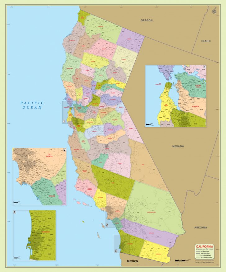 Buy Map Of California