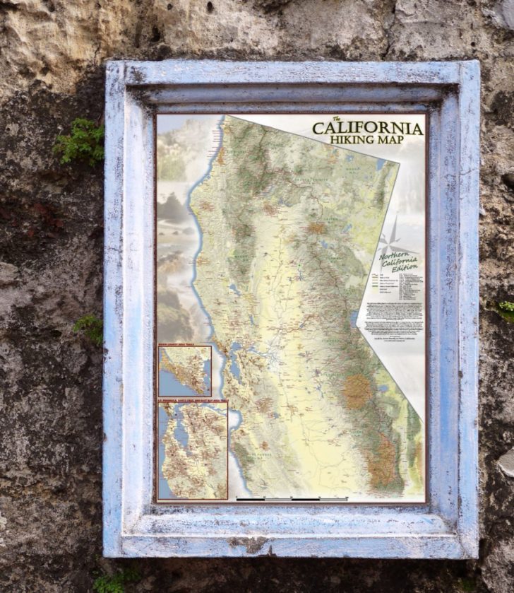 California Hiking Map