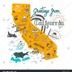 California Attractions Map | Dehazelmuis   California Sightseeing Map