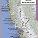 California | Click On Grey Boxes To View Regional Maps; Click On   Northern California Hiking Map