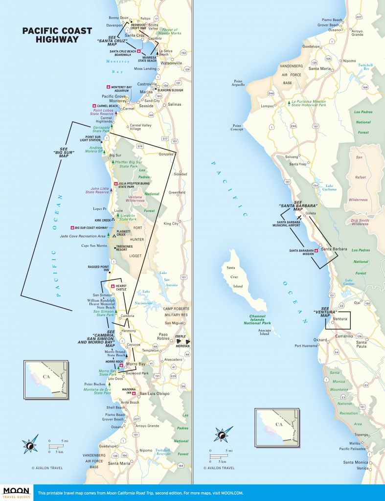 California Coast Bike Route Map – Map Of Usa District - California Coast Bike Route Map