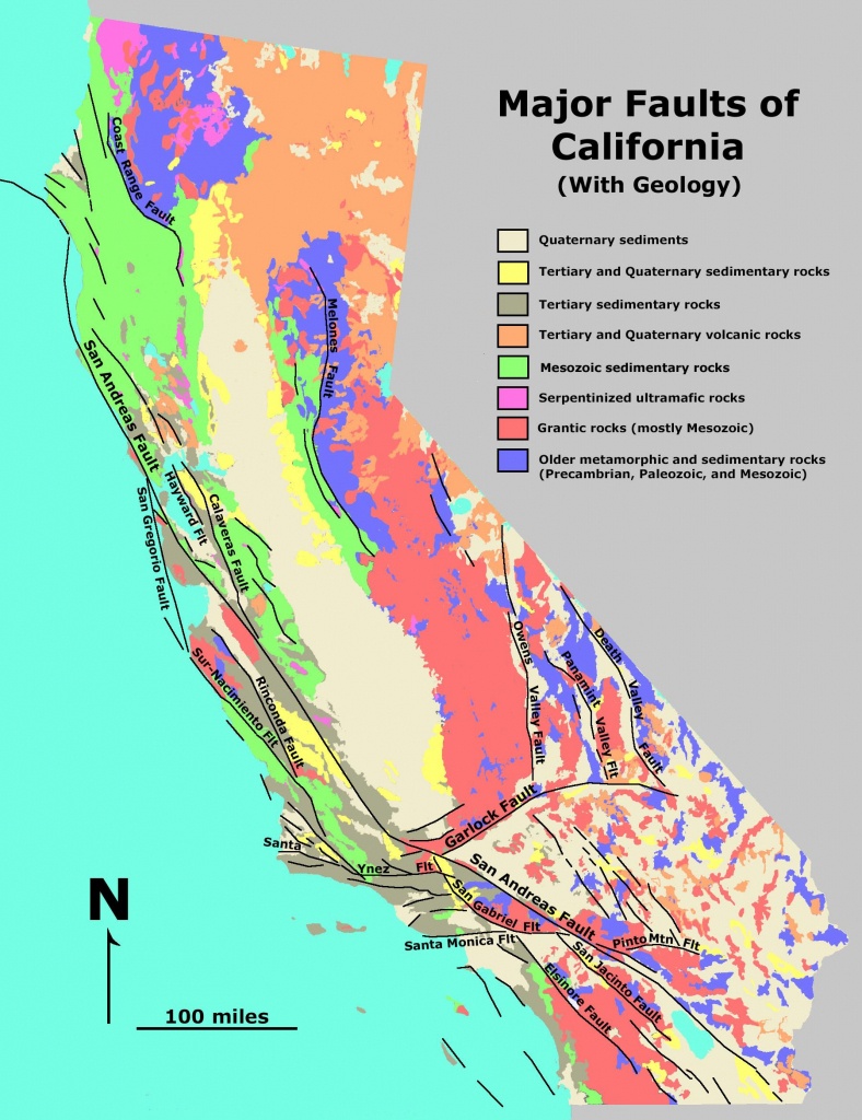 California Fault Line | California Fault Map | Knowledge Is Key - California Fault Lines Map