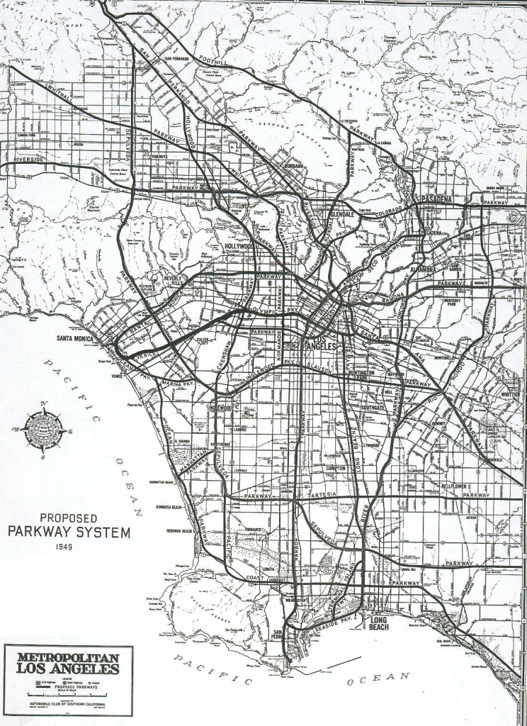 California Highways (Www.cahighways): Southern California - Map Of Southern California Freeway System