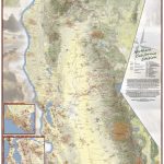 California Hiking Map   Backpacking Maps California