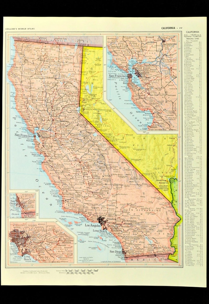 California Map Wall Art