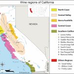 California Map Of Vineyards Wine Regions   Map Of California Wine Appellations