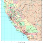 California Map   Online Maps Of California State   Printable Road Map Of California