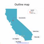 California Map Powerpoint Templates   Free Powerpoint Templates   Free State Map California