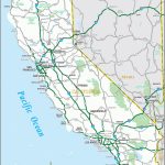 California Map   Printable Road Map Of California