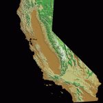 California Relief Map   California Relief Map