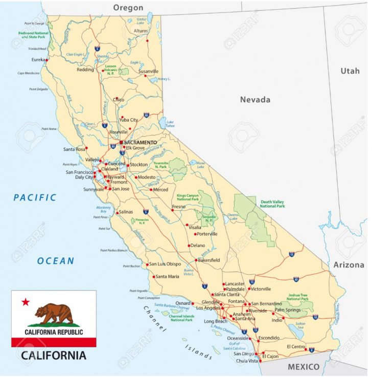 California Road Map Free