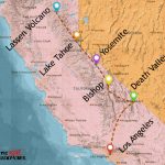 California Road Trip • Epic Budget Guide (July 2019)   Road Trip California Map
