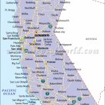 California State Map   California State Map With Cities