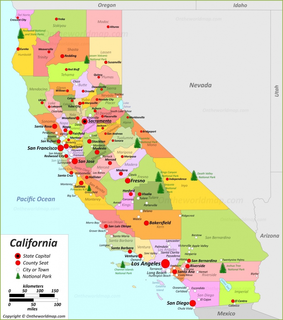California State Maps | Usa | Maps Of California (Ca) - Rancho