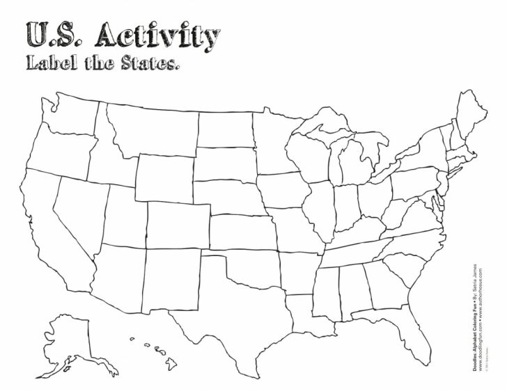 Usa Map Printable Pdf