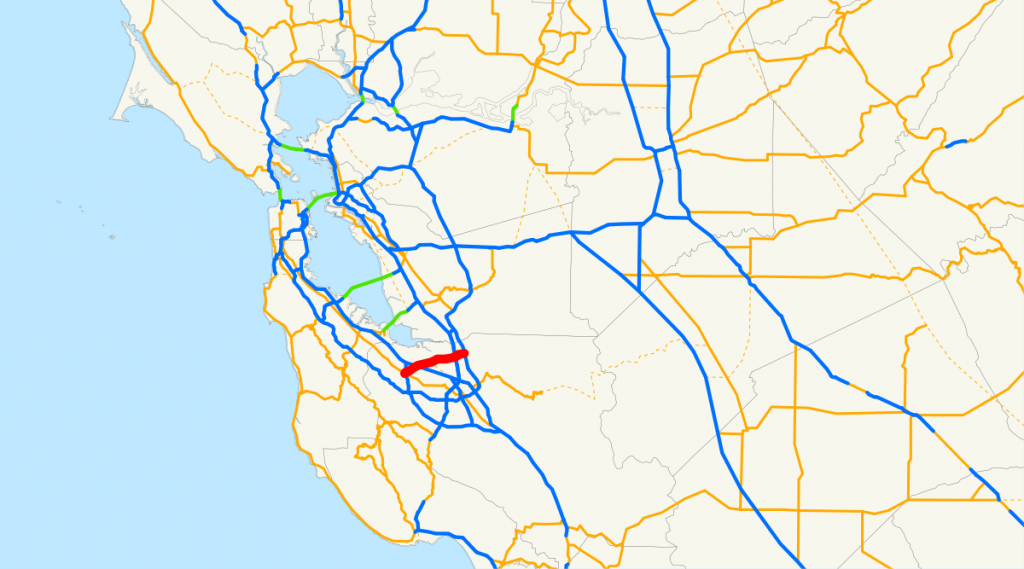 California State Route 237 - Wikipedia - Milpitas California Map