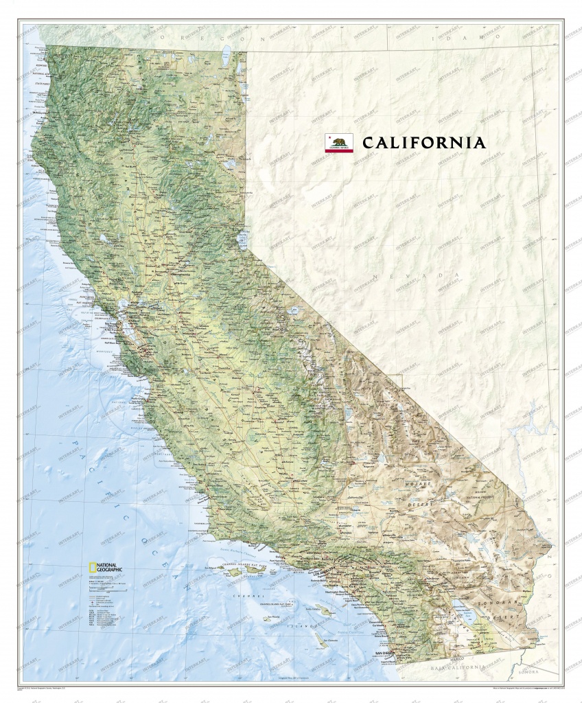 California Wall Map - Countries- &amp;amp; Regions Maps - Wall Maps - San Martin California Map