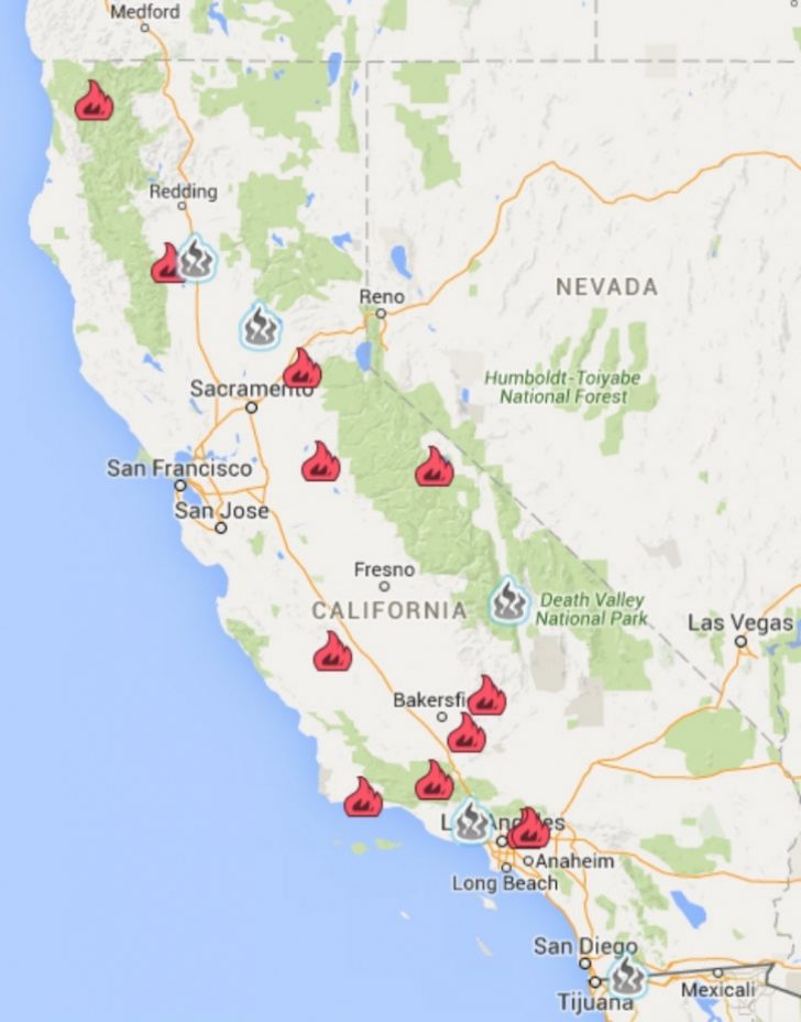 California Fire Map Google