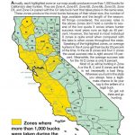 California Zone Map For Deer Hunting – Map Of Usa District   California Hunting Map