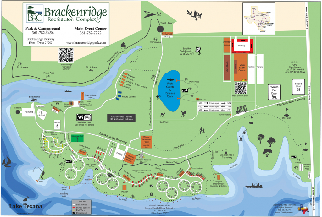 Campground Maps - Texas Rv Parks Map