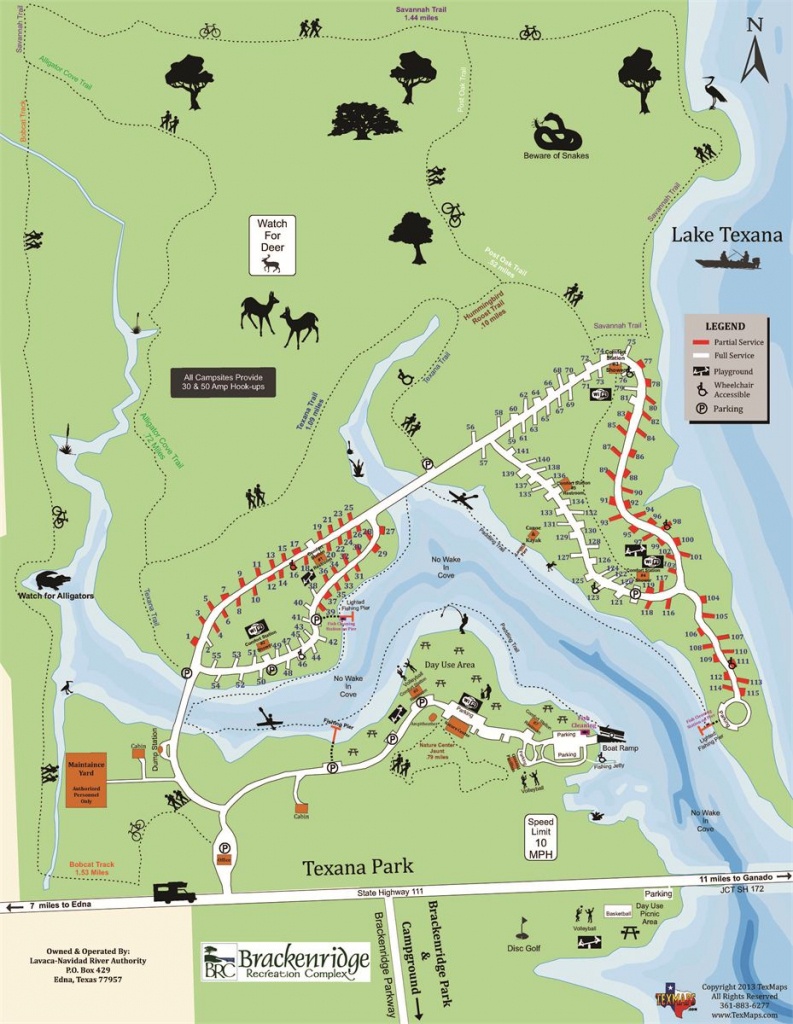 Campground Maps - Texas State Campgrounds Map