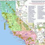 Camping Map California | D1Softball   California Camping Map